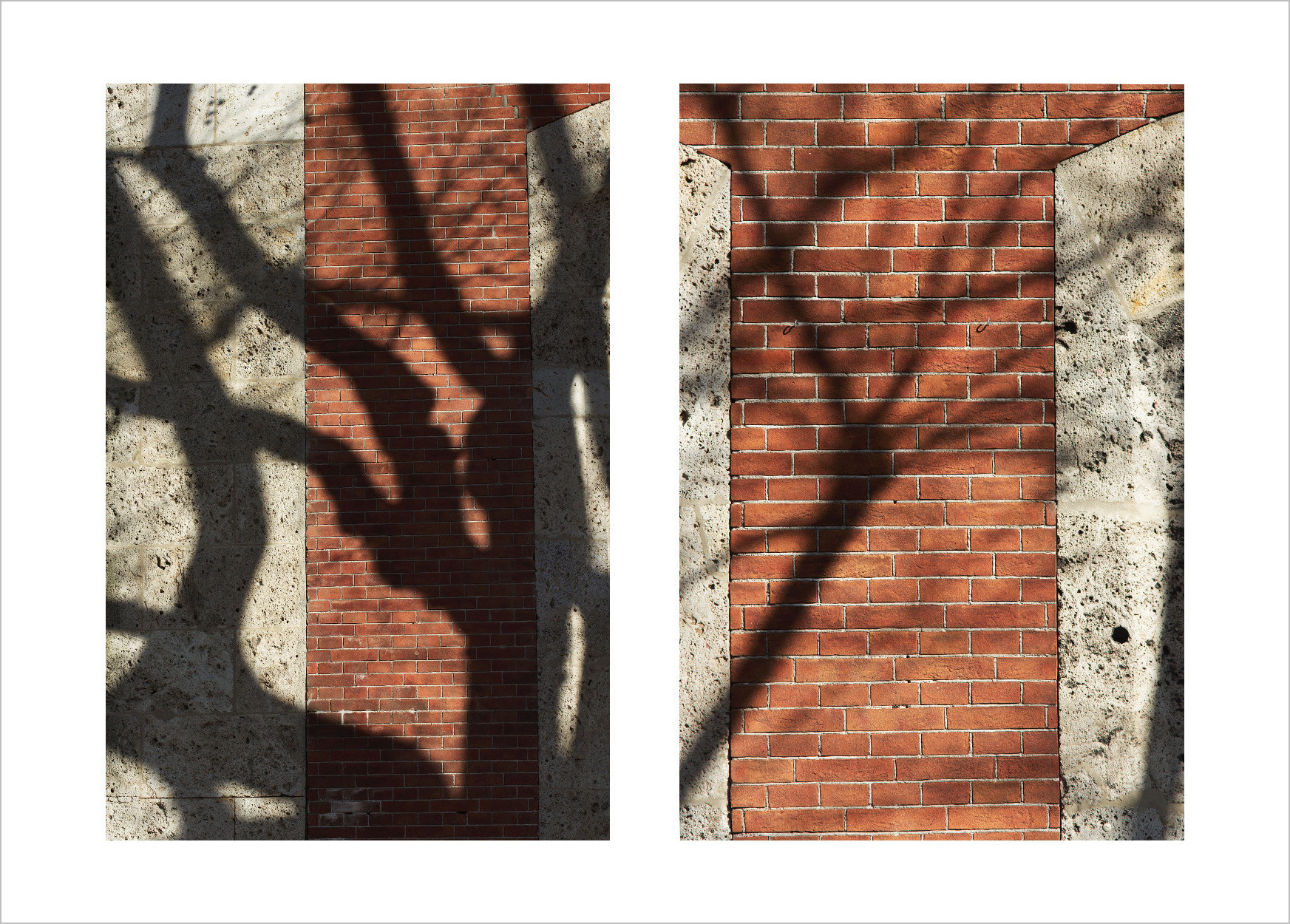 Trees Shadows on Old Saline Building, Bad Reichenhall. Tagged with 