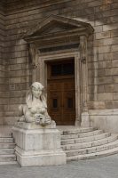 Click to enlarge: Budapest Opera, Side Entrance