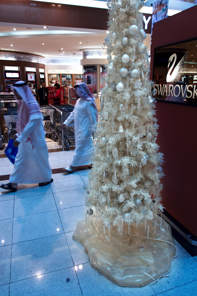 Click to enlarge: Dubai Christmas [f/5.6, 1/30 sec, 16mm-e, ISO 400, Sony A700]