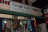 Click to enlarge: Google Lady [f/13, 1/60 sec, 24mm-e, ISO 1600, Sony A700]