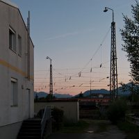 Click to enlarge: Railroad Lanterns [f/3.2, 1/80 sec, 7mm-e, ISO 100, DMC-LX3]