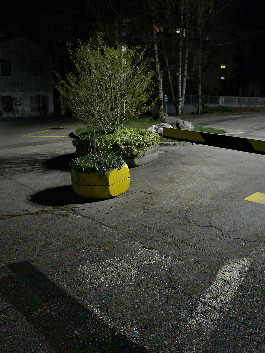 Markers At Night. Tagged with 
