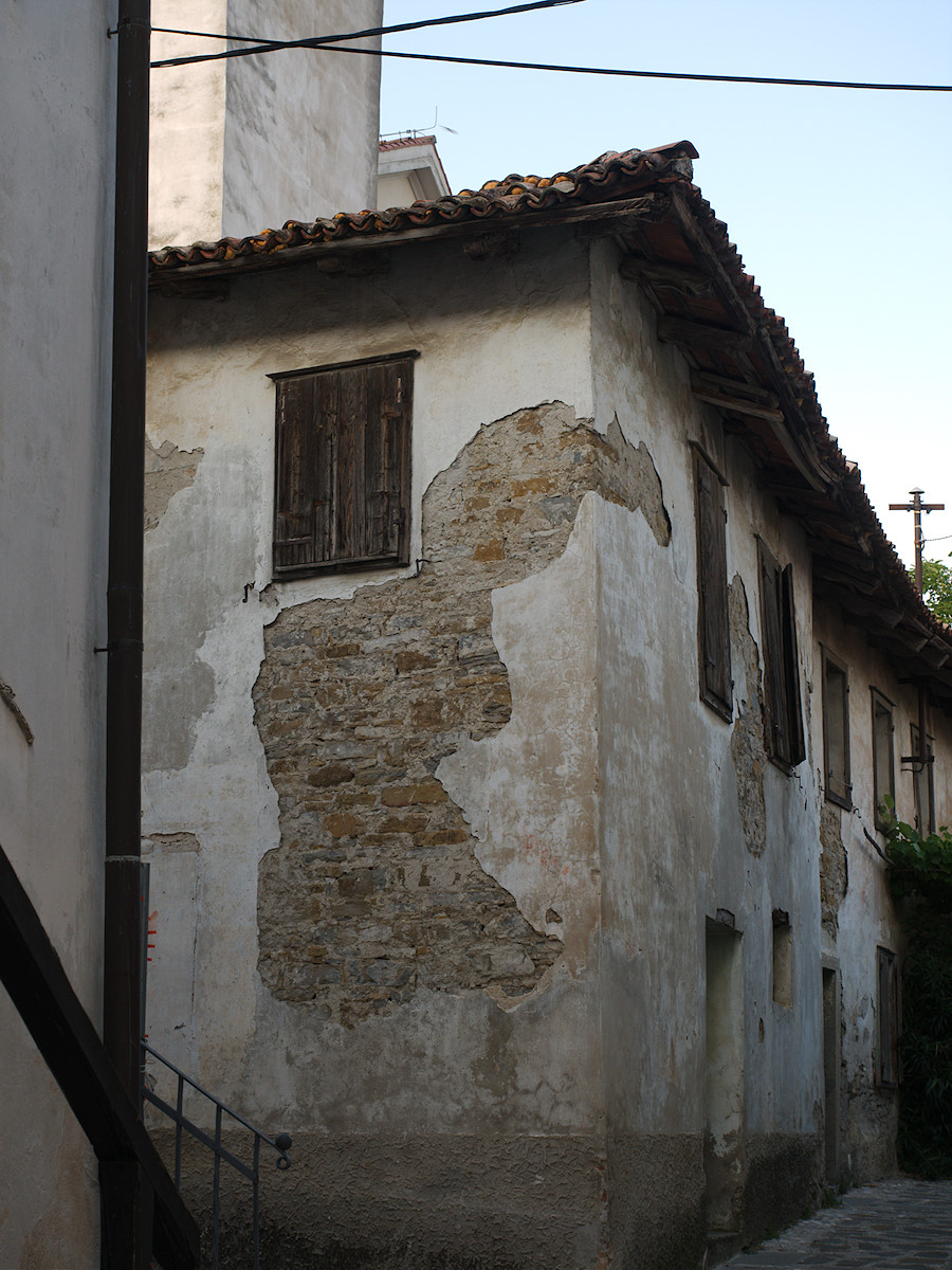 Old Walls. Tagged with House, Slovenia, Spillover