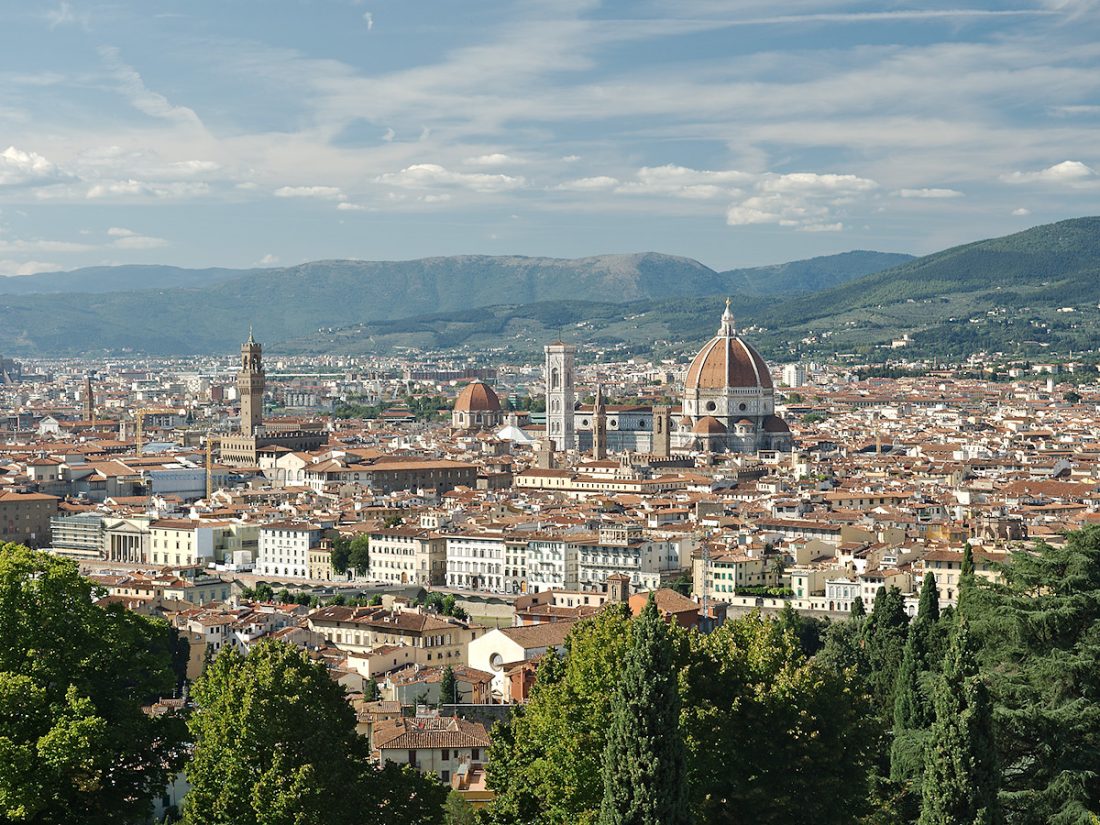 ClichÂ´e alert: Postcard View of Florence: Urban