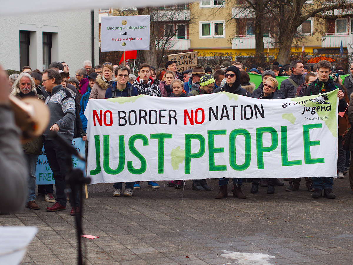 No Border No Nation Just People. Tagged with Urban, politics