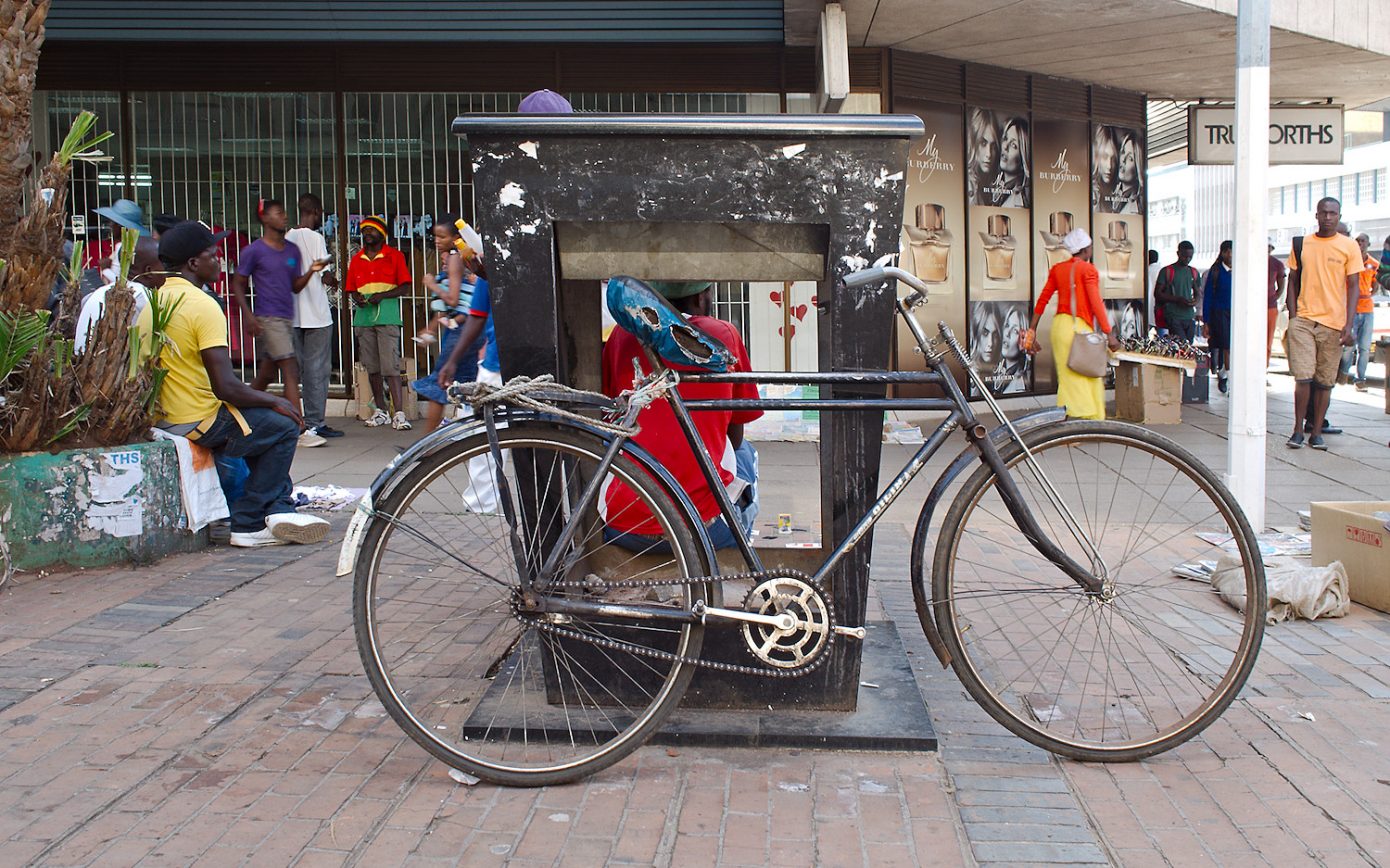 Harare Bicycle. Tagged with Urban
