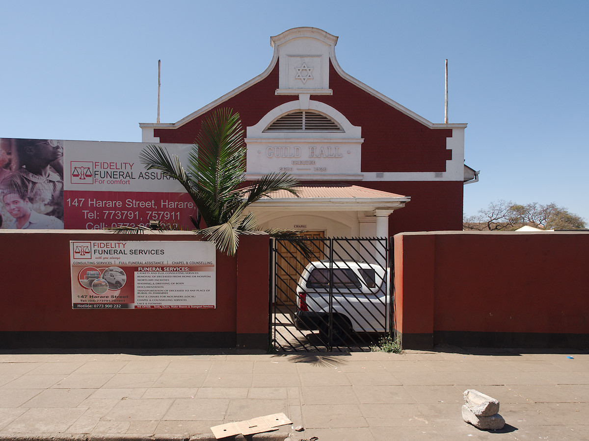 Harare Hebrew Congregation. Tagged with Synagogue, Urban