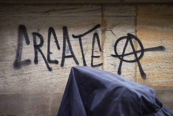 Creative Anarchy, Kohlstraße, Munich, geotagged, Graffiti, Urban