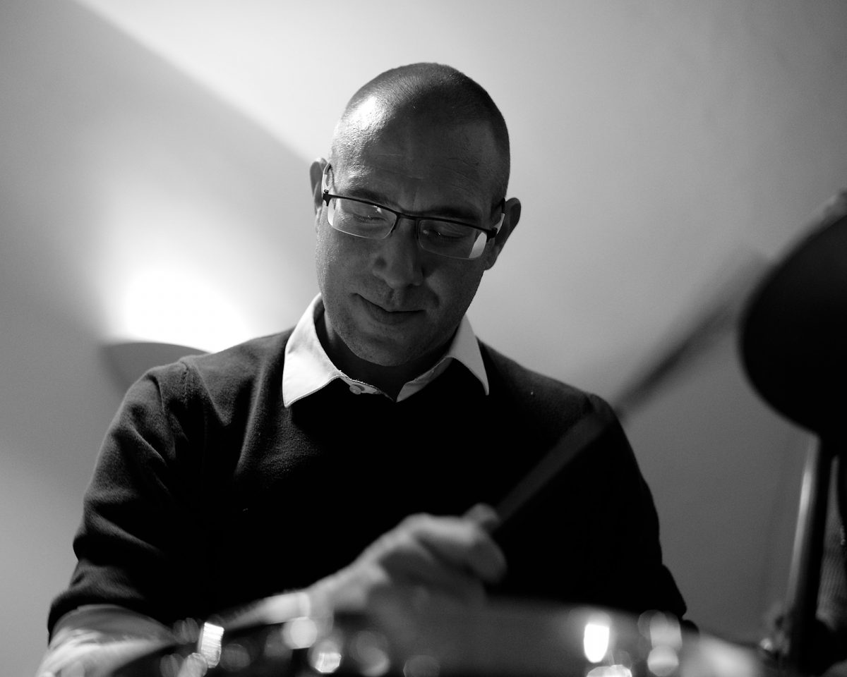 The Drummer, Pfaffei, Bad Reichenhall, Black & White, Urban