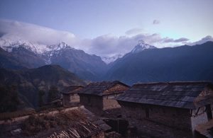 And upwards again towards Annapurna Sanctuary
