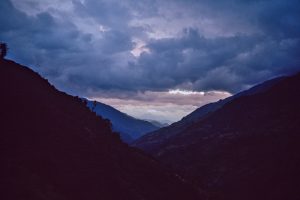 Leaving the Annapurna Range