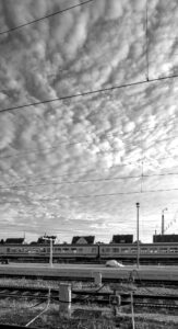 Sky over Freilassing – commuting again