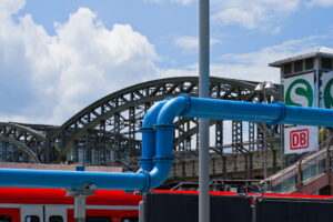 Blue Pipes
