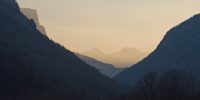 faint evening light
