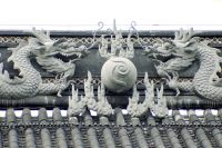 dragons on the roof